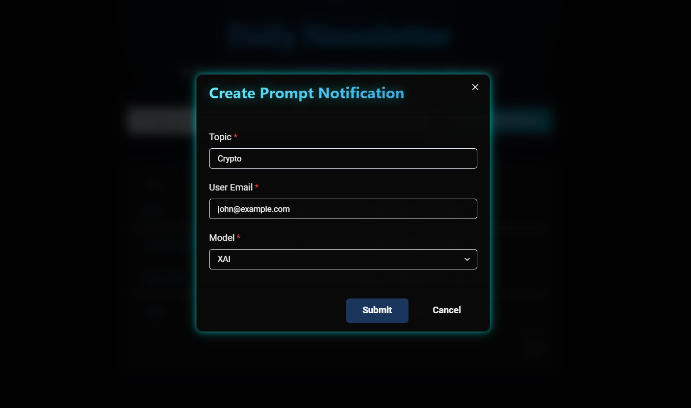 Easy Topic Creation